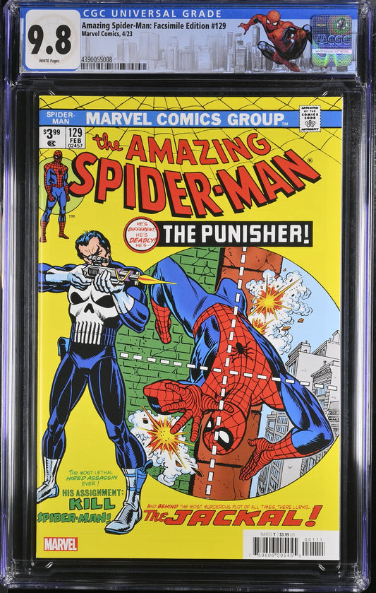 Amazing Spider-Man: Facsimile Edition #129 CGC 9.8