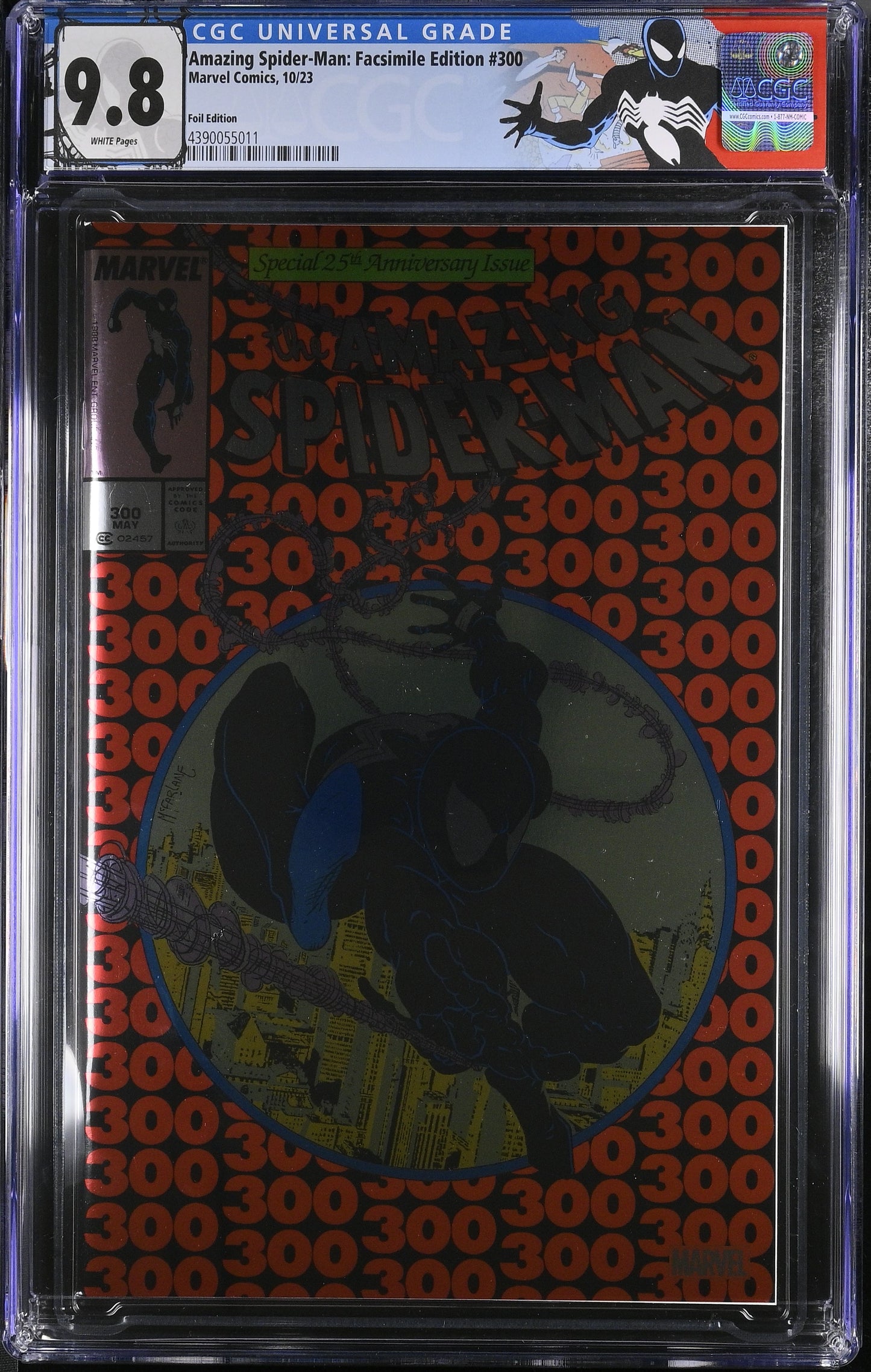 Amazing Spider-Man: Facsimile Edition #300 CGC 9.8 Foil Edition