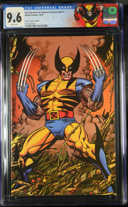 Ghost Rider/Wolverine Weapons of Vengeance Alpha #1 CGC 9.6 * 1:100