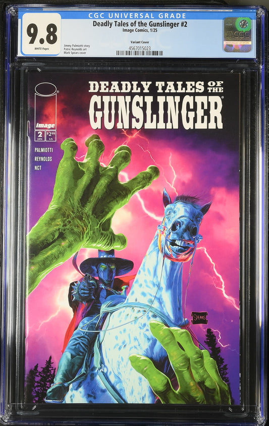Deadly Tales of the Gunslinger #2 CGC 9.8 Mark Spears