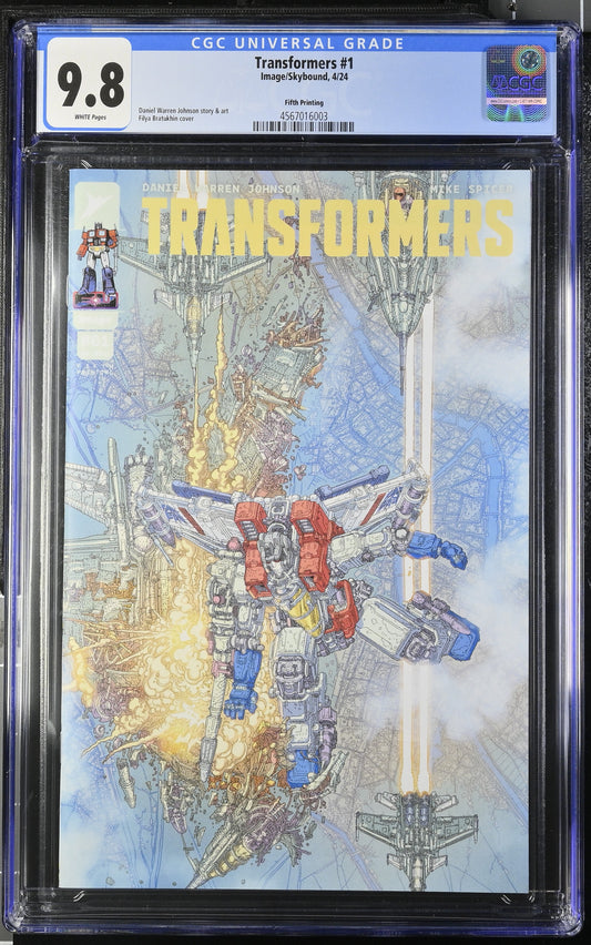Transformers #1 CGC 9.8 5th print