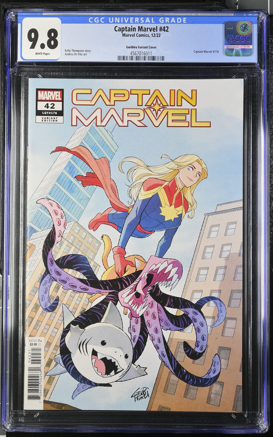 Captain Marvel #42 CGC 9.8 Jeff the Landshark