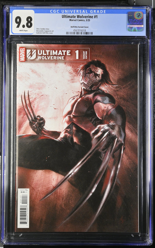 Ultimate Wolverine #1 CGC 9.8 1:50 Dell'otto