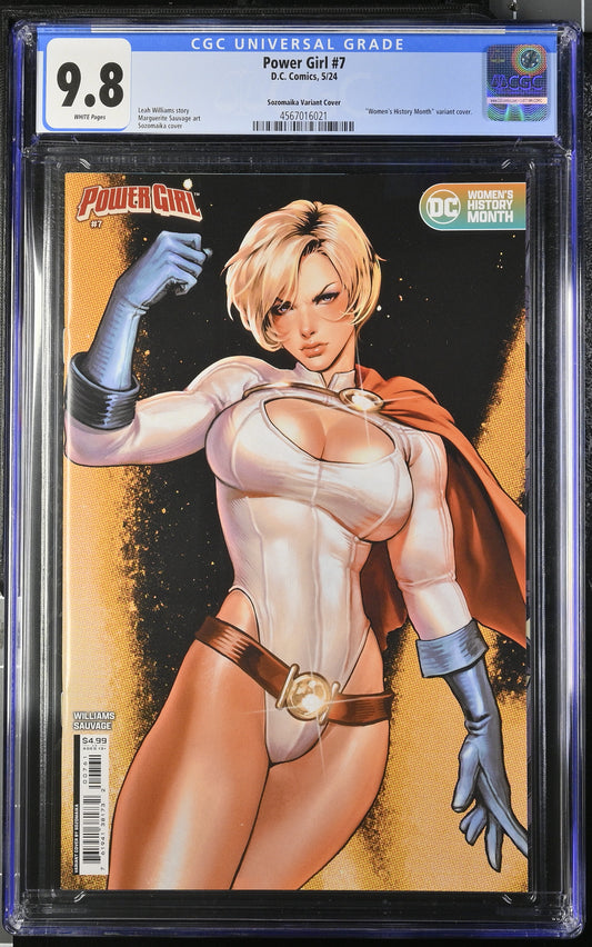 Power Girl #7 CGC 9.8 Sozomaika