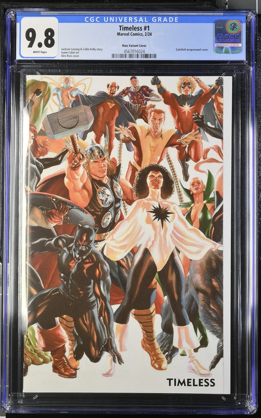 Timeless #1 CGC 9.8 Alex Ross