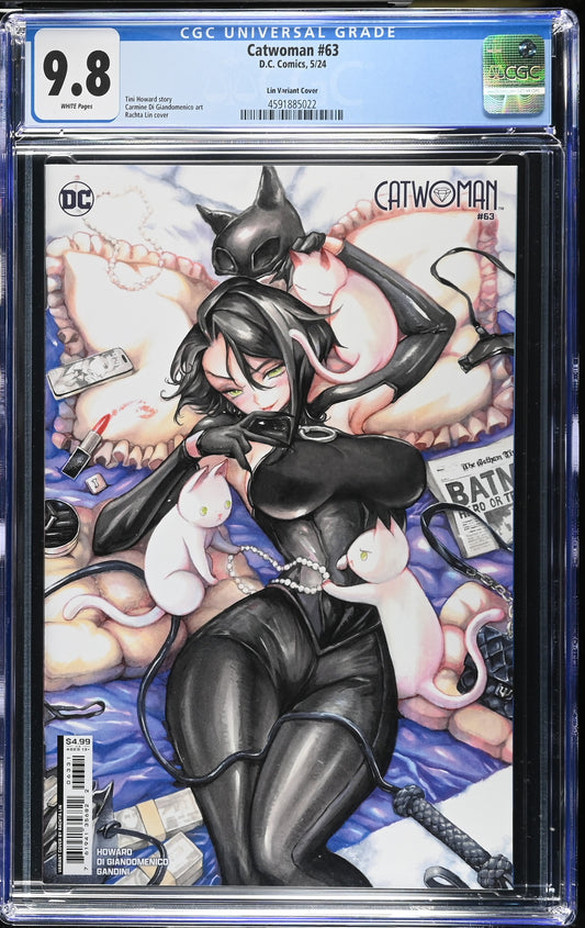 Catwoman #63 CGC 9.8 Rachta Lin Variant