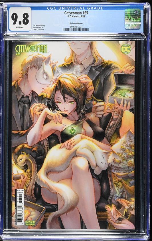 Catwoman #65 CGC 9.8 Rachta Lin Variant