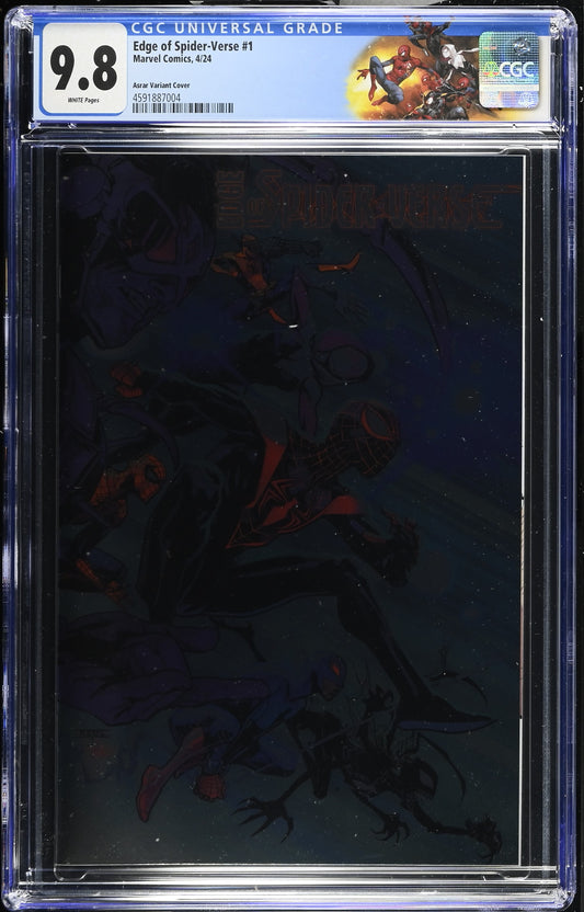 Edge of Spider-Verse #1 CGC 9.8 Asrar Foil Variant