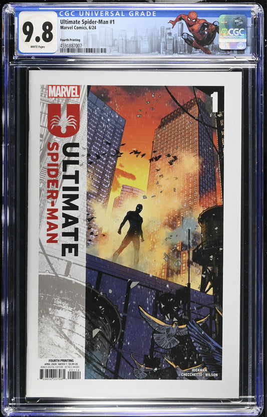 Ultimate Spider-Man #1 CGC 9.8 4th print