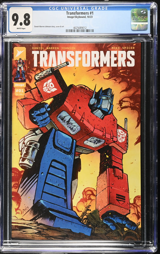 Transformers #1 CGC 9.8 1st Print