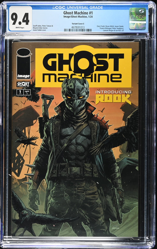 Ghost Machine #1 CGC 9.4 Cover E