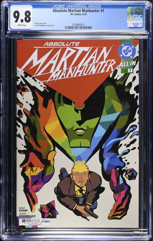 Absolute Martian Manhunter #1 CGC 9.8 1st print A