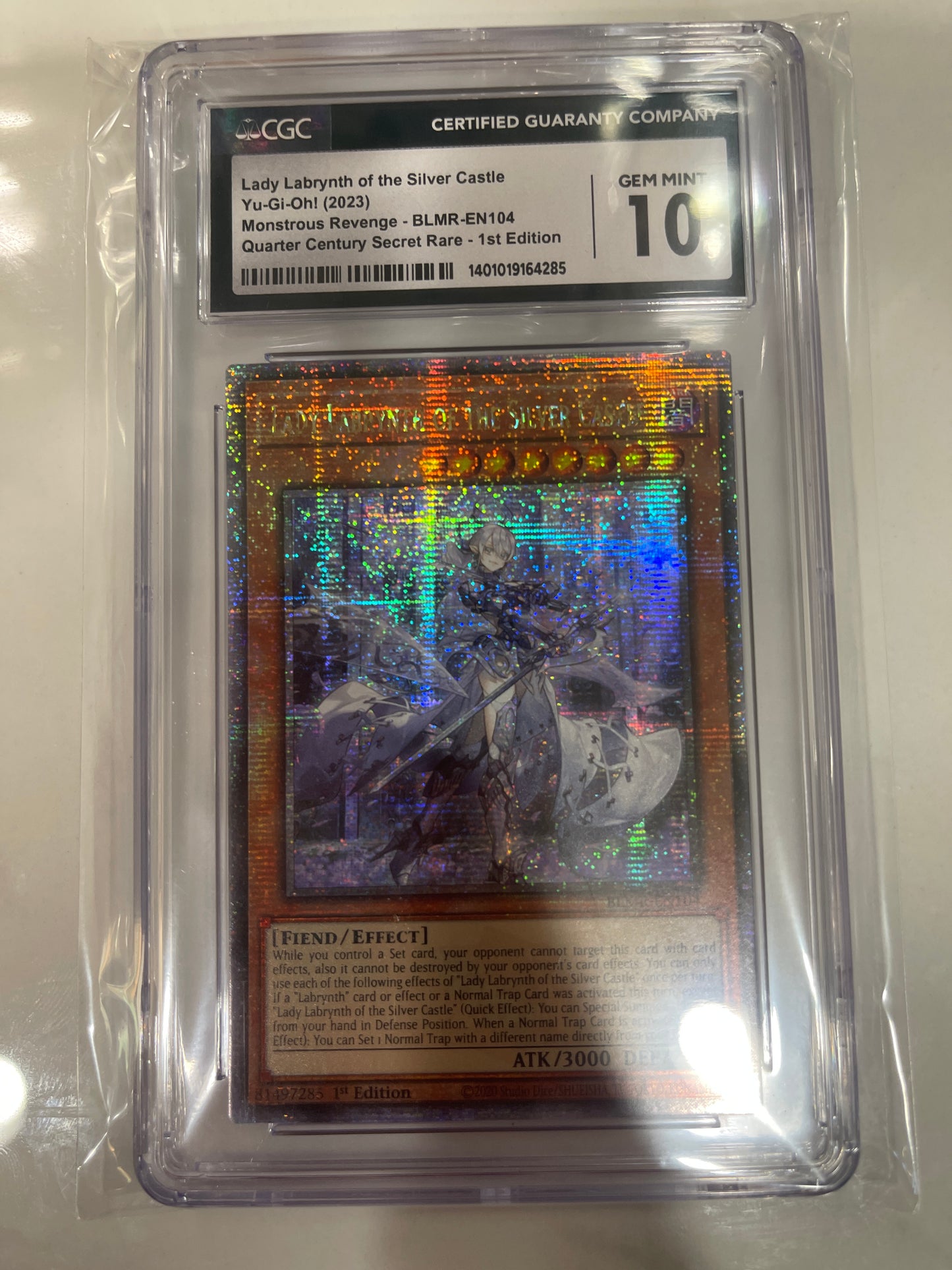 Lady Labrynth of the Silver Castle Graded Magic Card Gem Mint 10