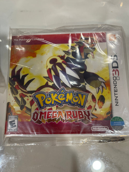 Nintendo 3DS Pokemon Omega Ruby NEW