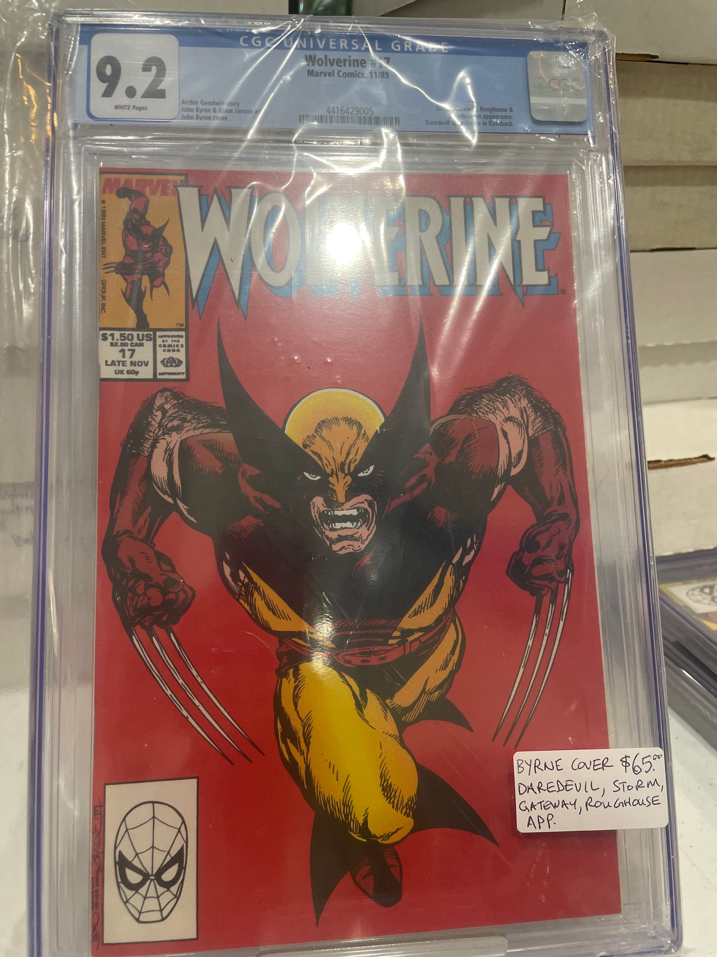 Wolverine #17 CGC 9.2