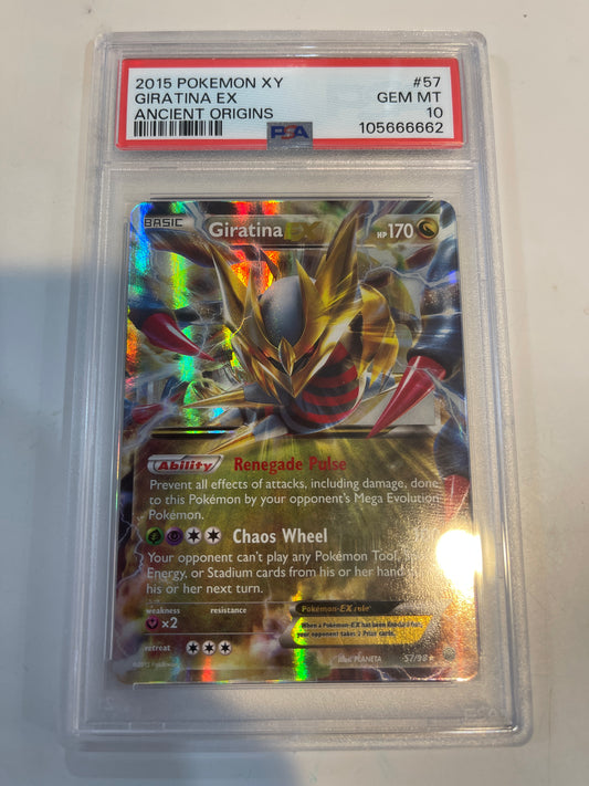 2015 Giratina XY #57 PSA 10