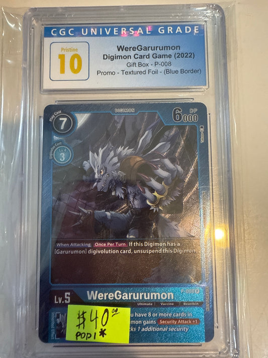 WereGarurumon Digimon Card Game 2022