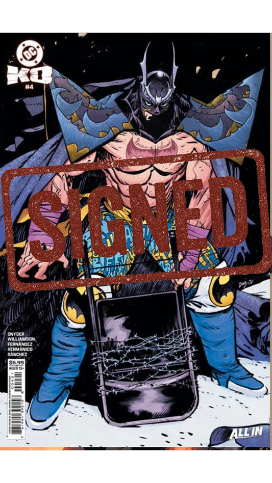 DC K.O. #4 DWJ * Signed by Scott Snyder