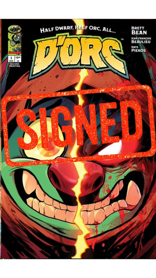 Dorc #1 2nd print Signed by Bean