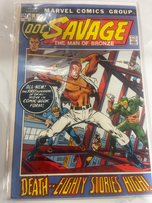 Doc Savage The Man of Bronze #1