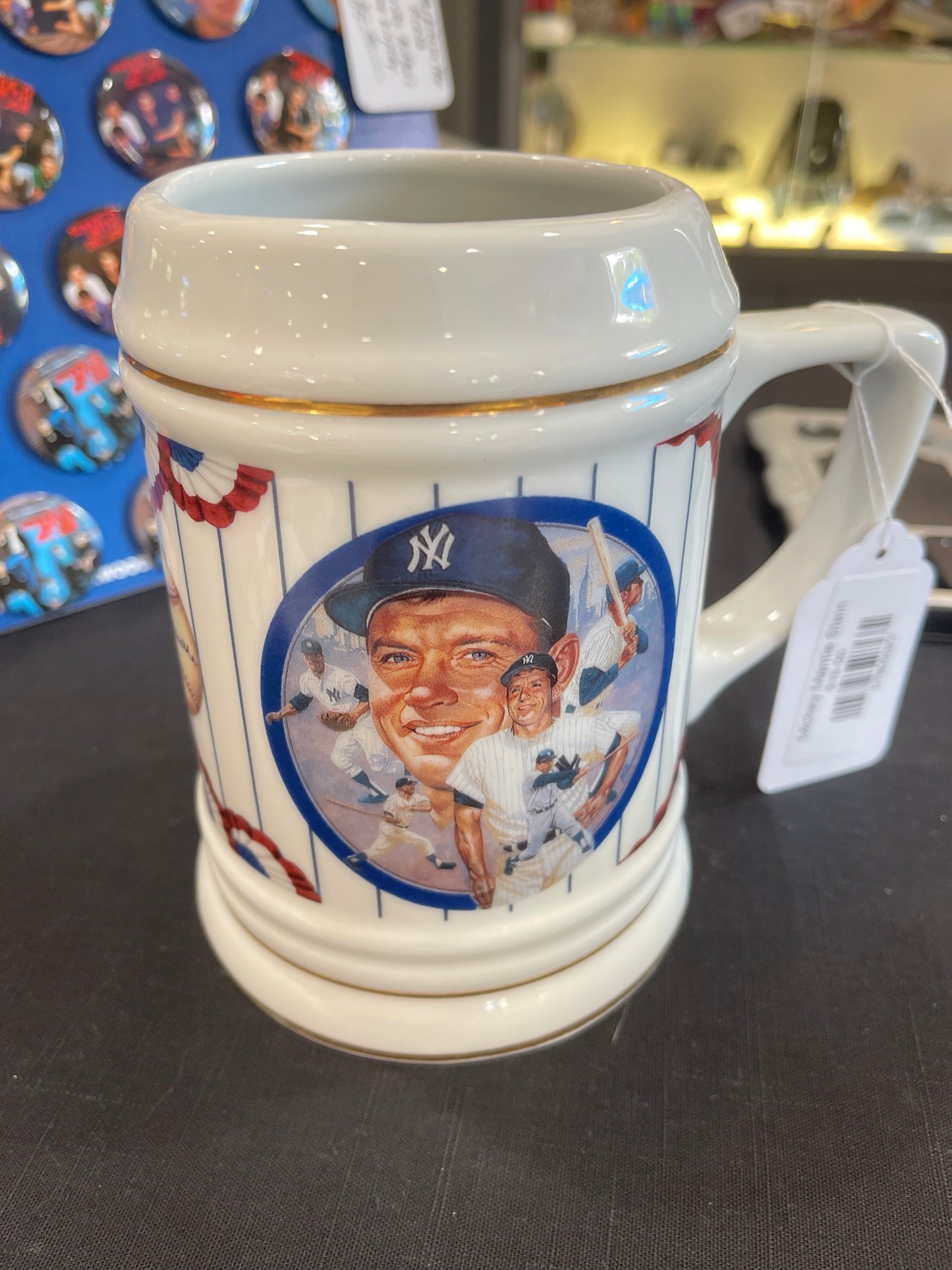 Mickey Mantle Stein