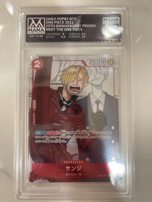 One Piece Sanji 2022 MANA 9.5