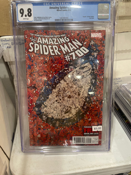 Amazing Spider-Man #700 CGC 9.8