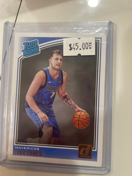 2018-19 Panini Donruss - Rated Rookies #177 Luka Dončić (RC)