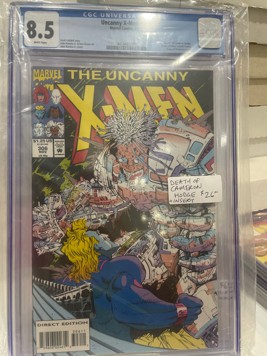 Uncanny X-Men #306 CGC 8.5