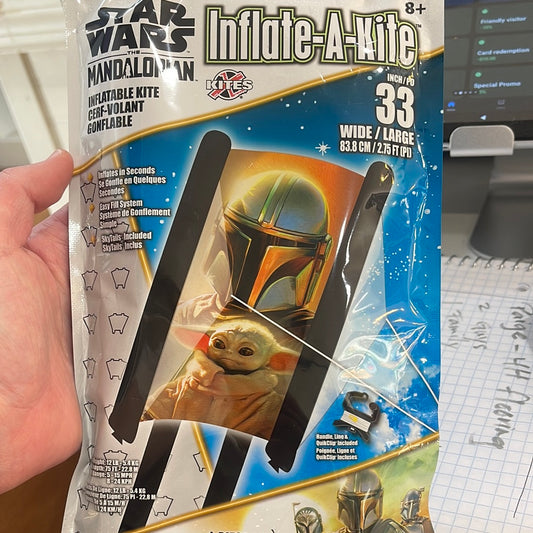 Inflate-A-Kite Star Wars Mandalorian