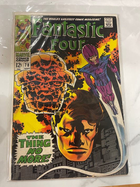 Fantastic Four #78  Wingless Wizard