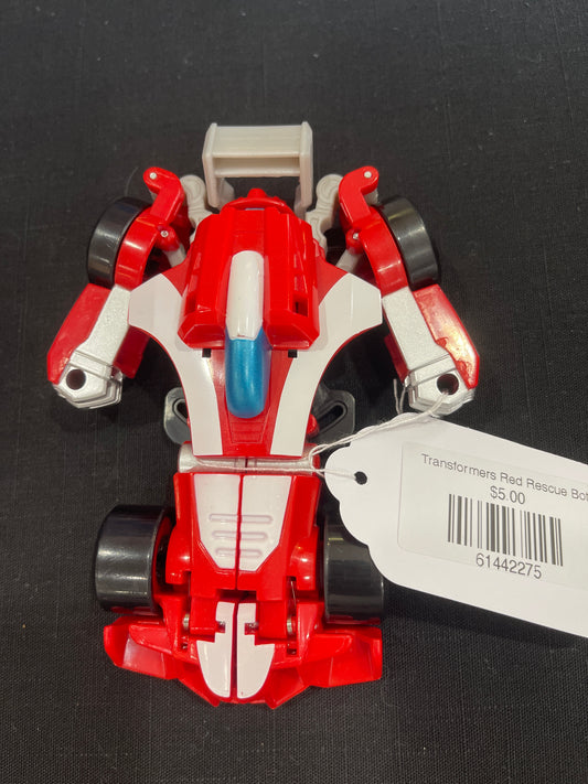 Transformers Red Rescue Bot