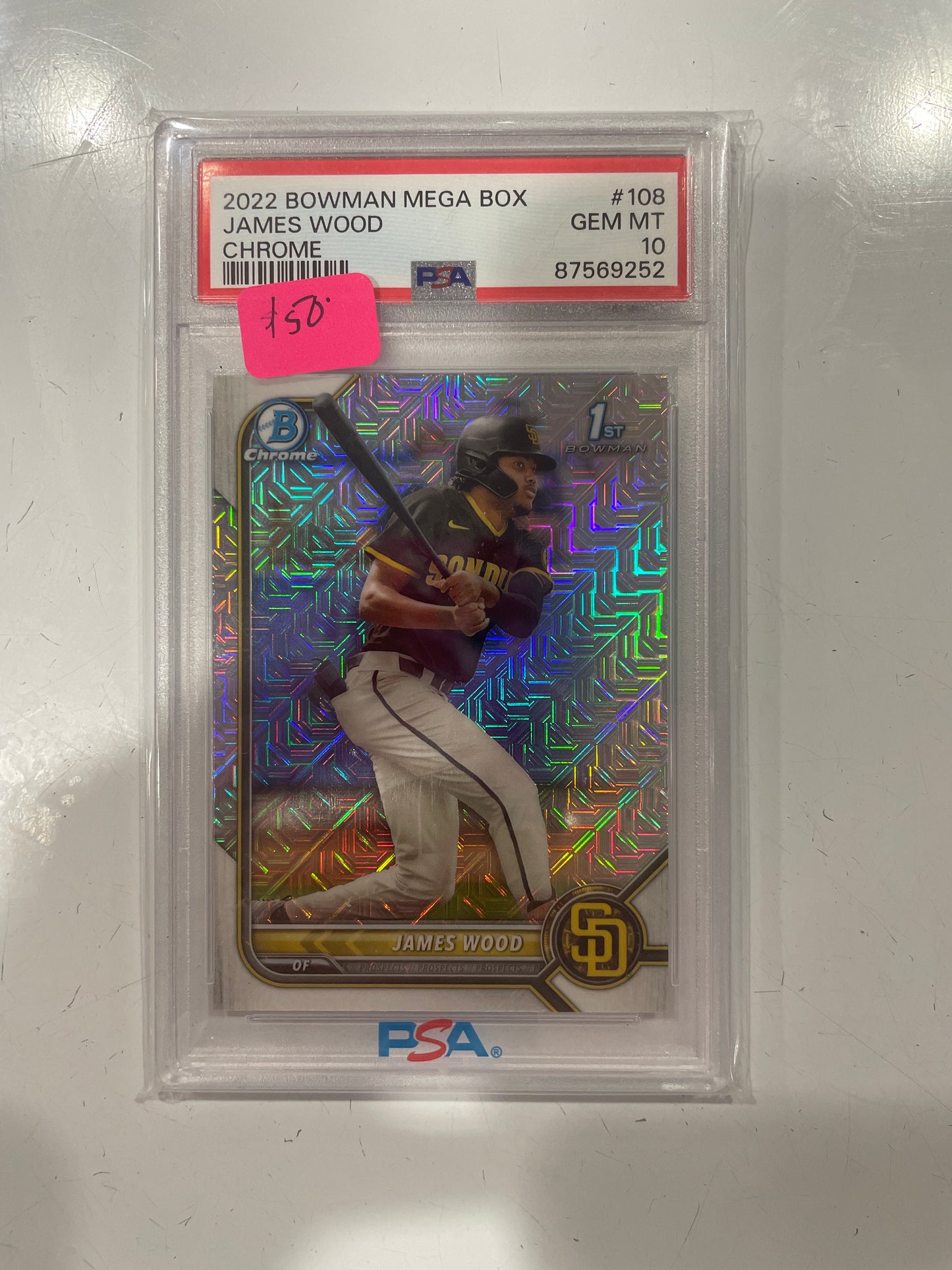 2022 J Wood PSA 10