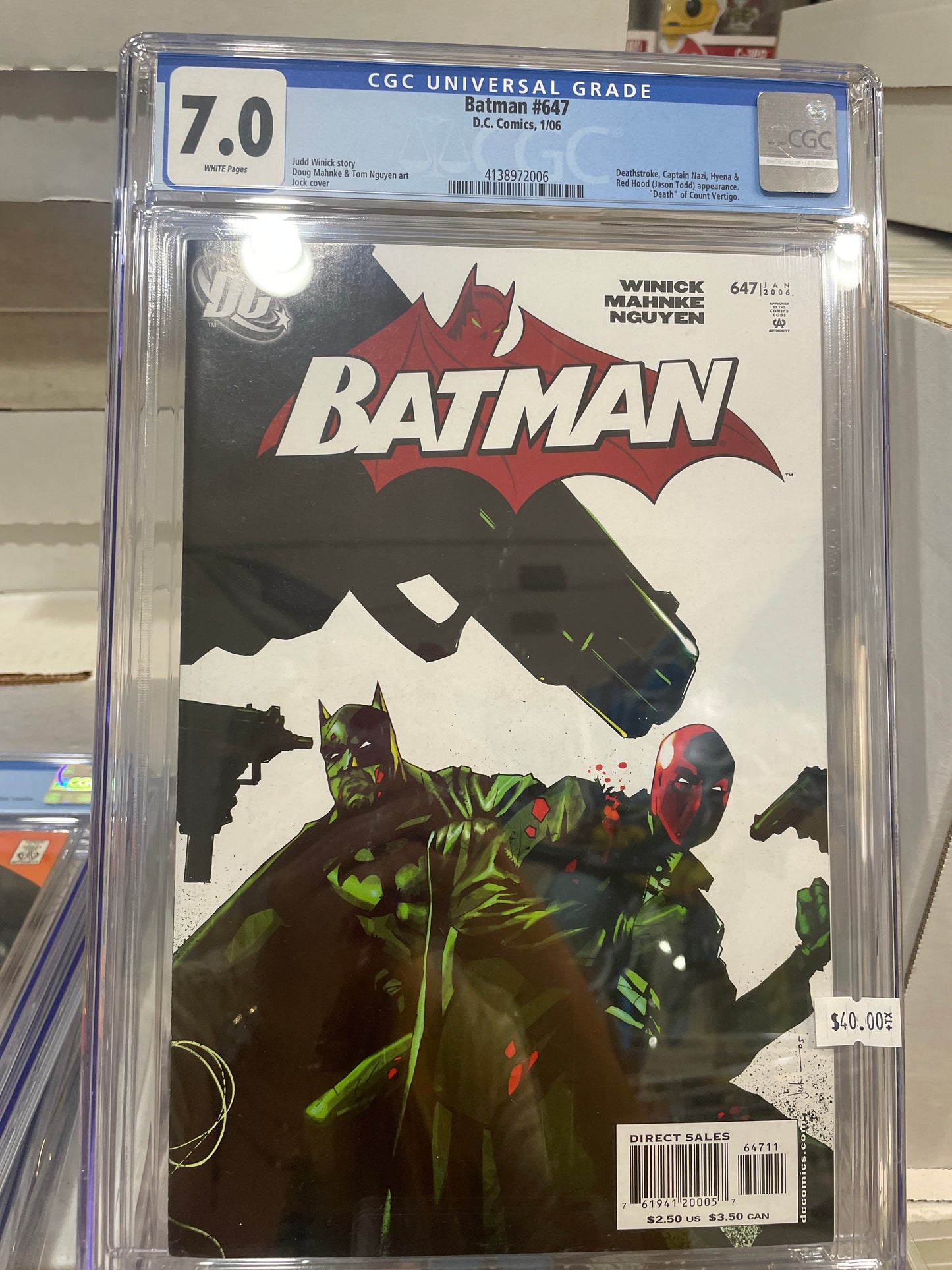 Batman #647 CGC 7.0