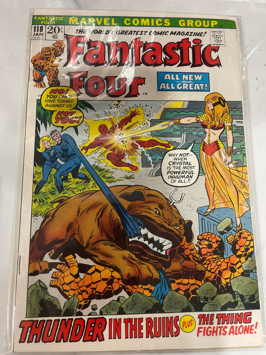 Fantastic Four #118  w/ The Inhumans
