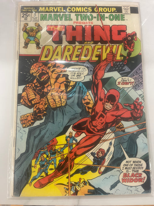 Marvel Two-In-One #3  Thing & Daredevil