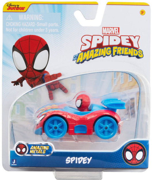 Marvel Spidey & his Amazing Friends Amazing Metals Diecast Vehicle — Spidey