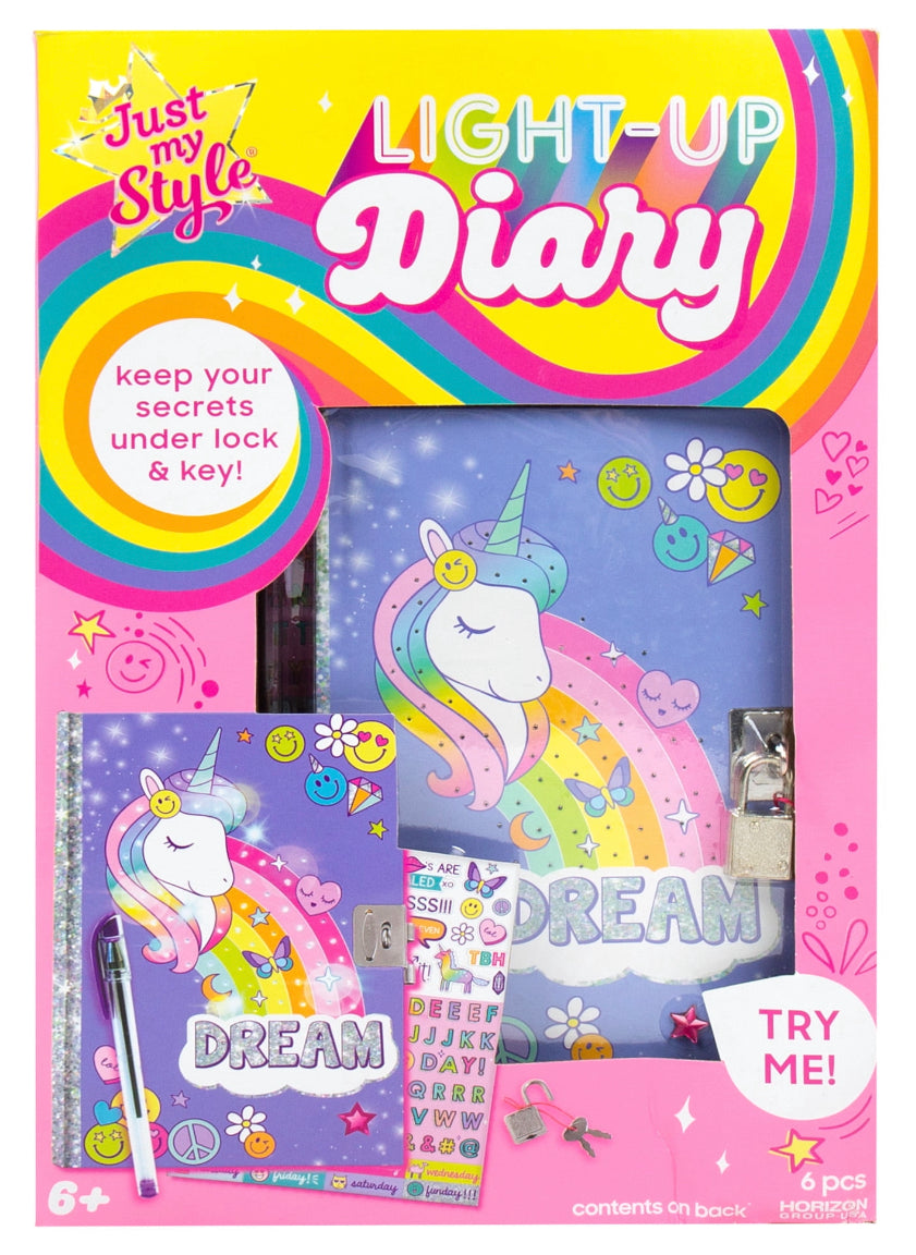 Just My Style Light Up Diary