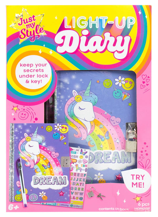 Just My Style Light Up Diary