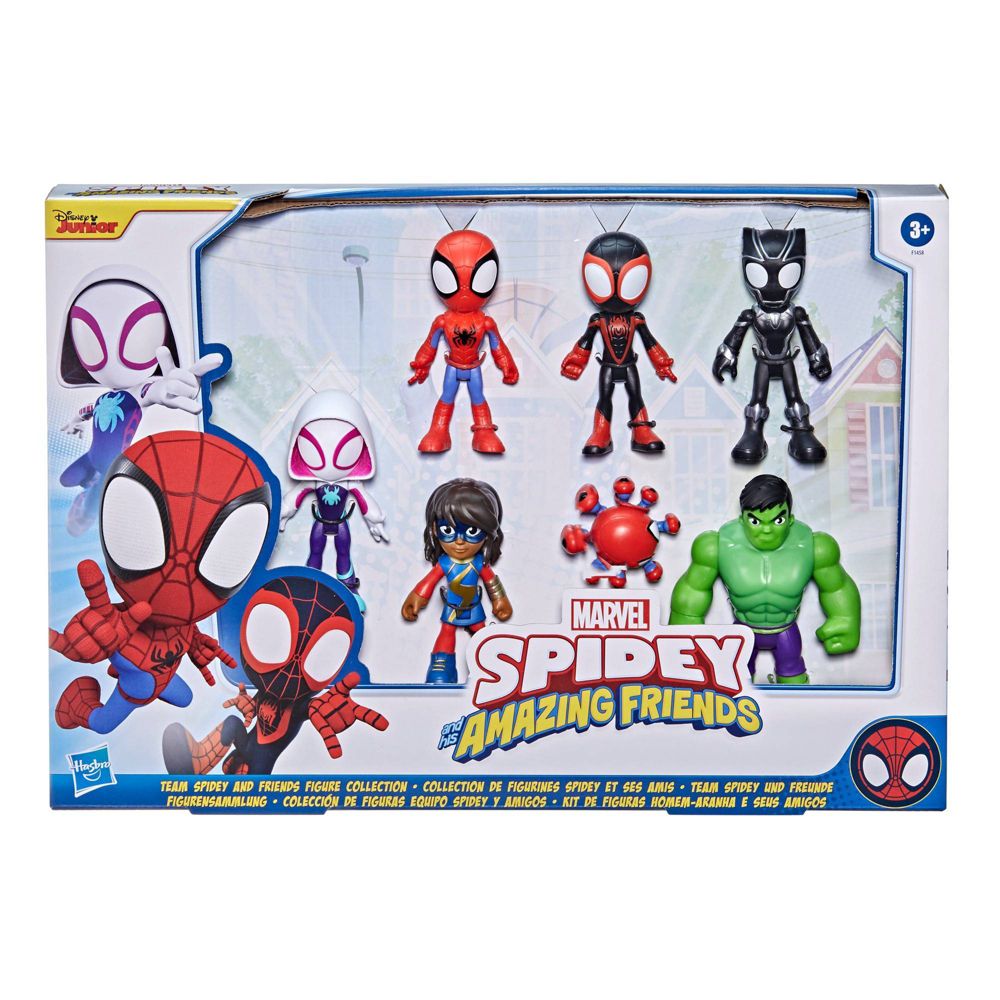 Marvel Spidey and His Amazing Friends Figurines Collection