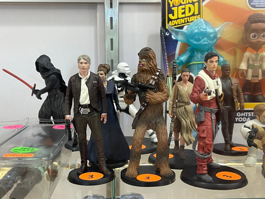 Star Wars 4 In figurines