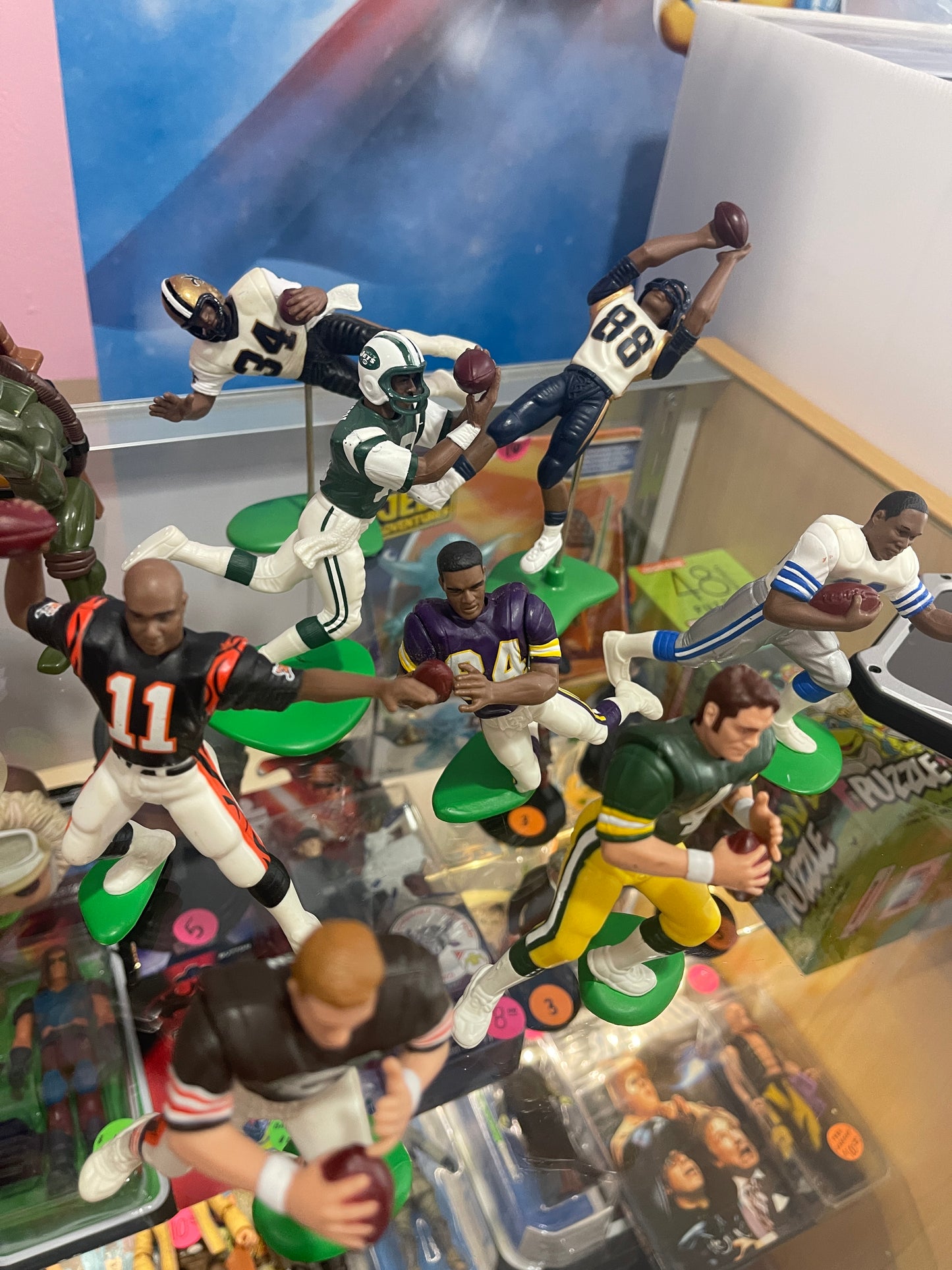 NFL football statues