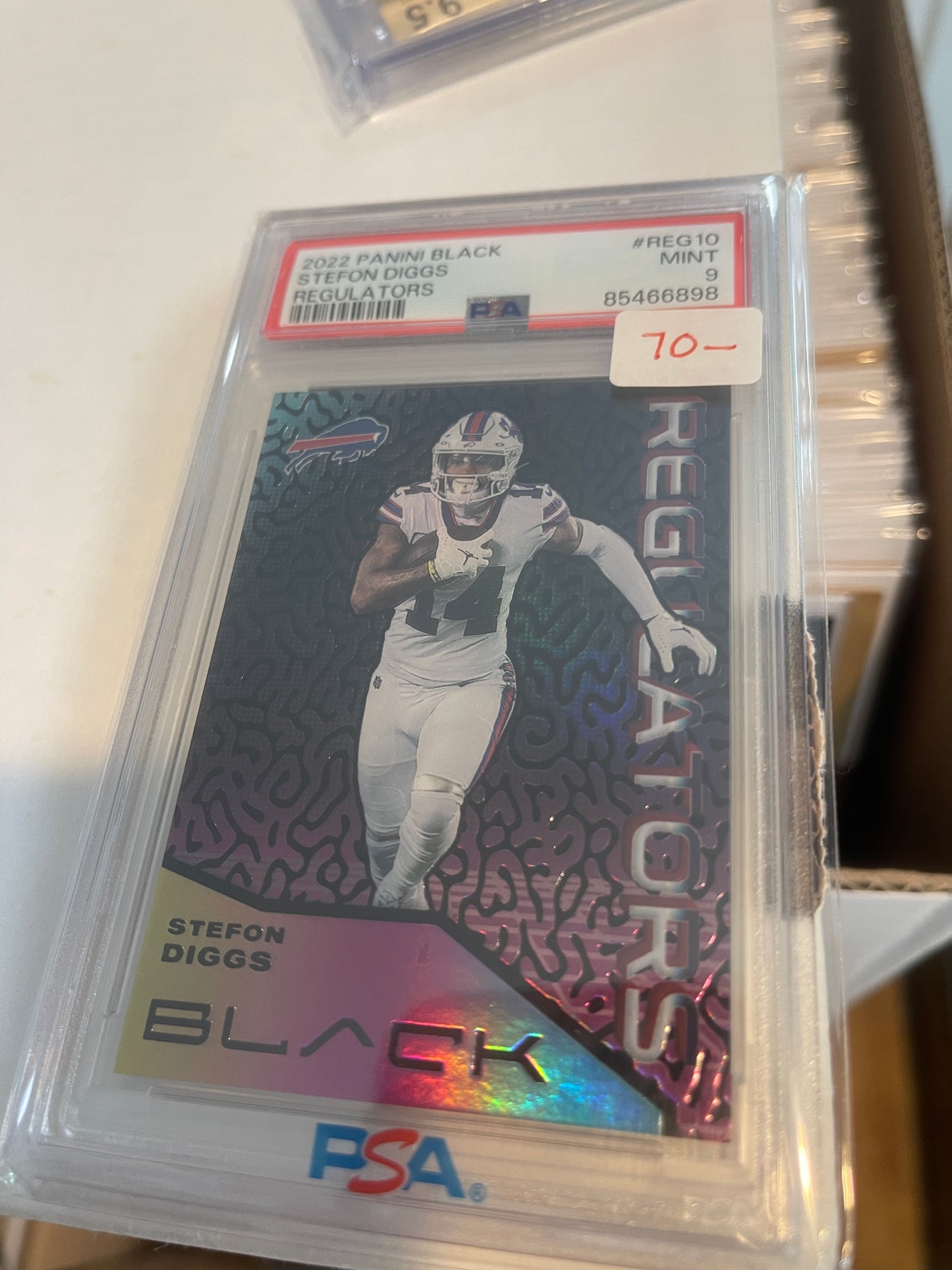 2022 Panini black Stefon Diggs 9