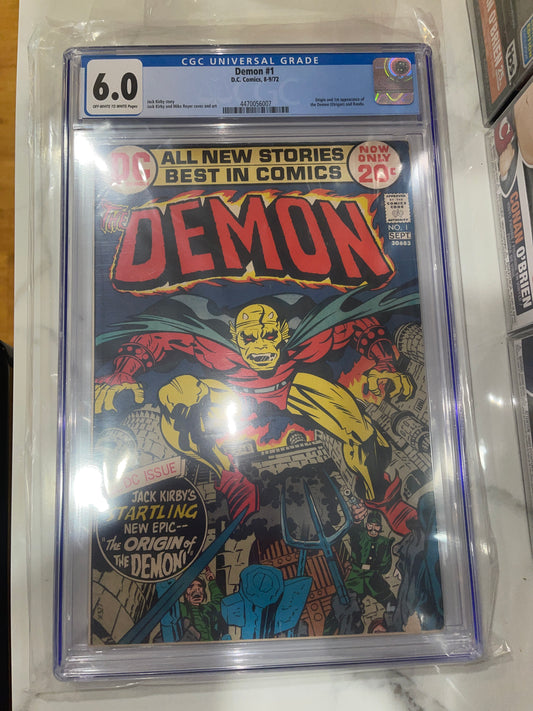 Demon #1 CGC 6.0 DC Comics 1972 1st Appearance of the Demon