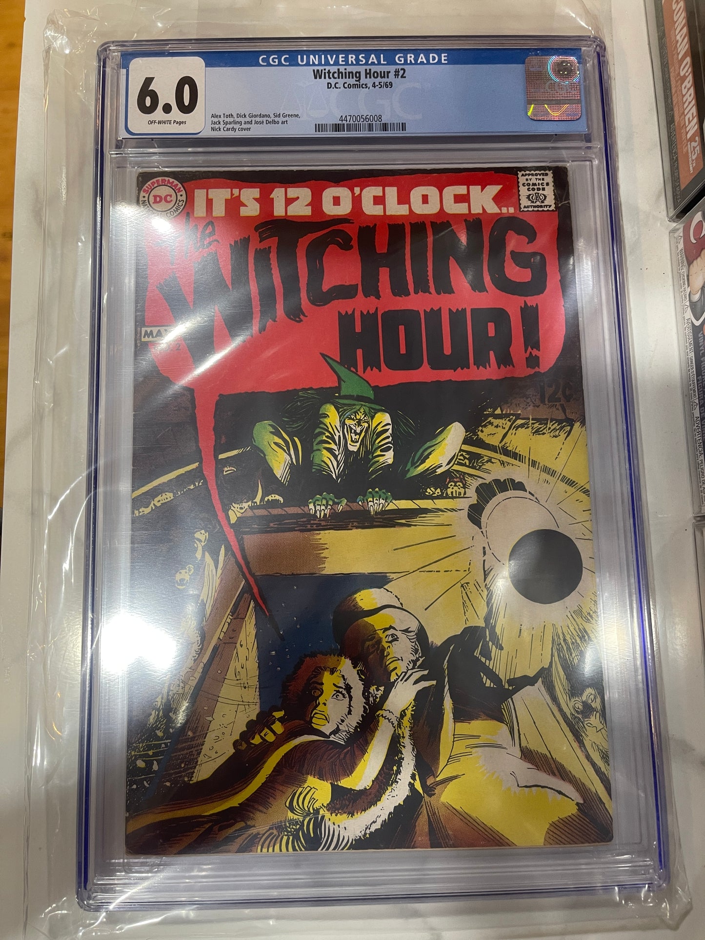 The Witching Hour! #2 CGC 6.0 It's 12 o'clock