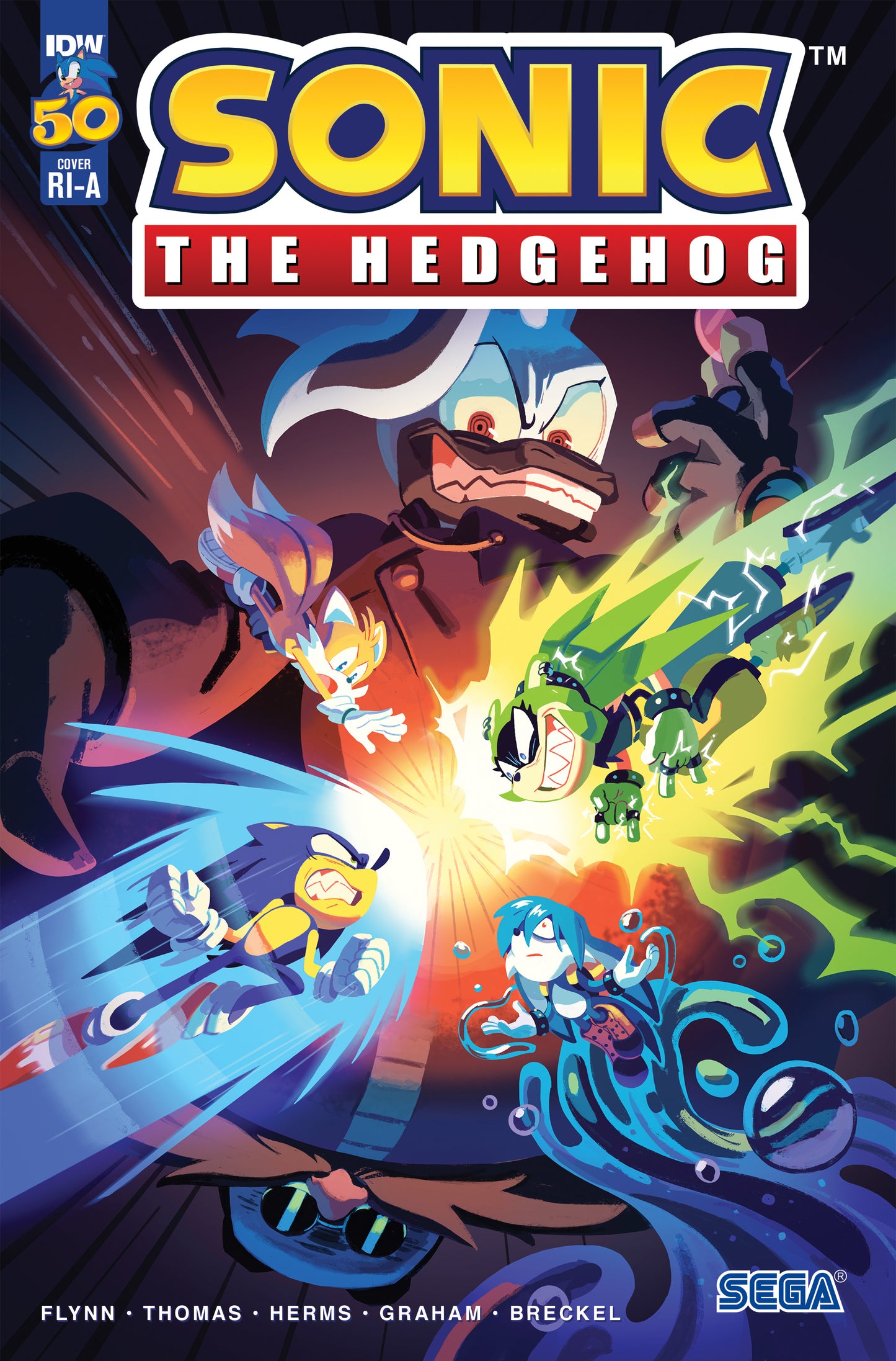 SONIC THE HEDGEHOG #50 - 1:10 Ratio