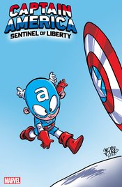 Captain America Sentinel of Liberty #1 - Skottie Young var