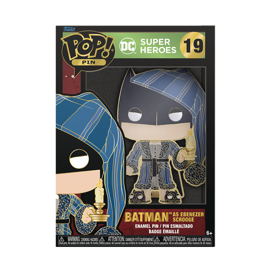 LF POP SIZED PIN DC HOLIDAY BATMAN PIN