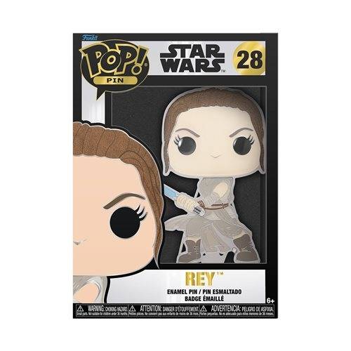 LF POP SIZED PIN STAR WARS REY PIN