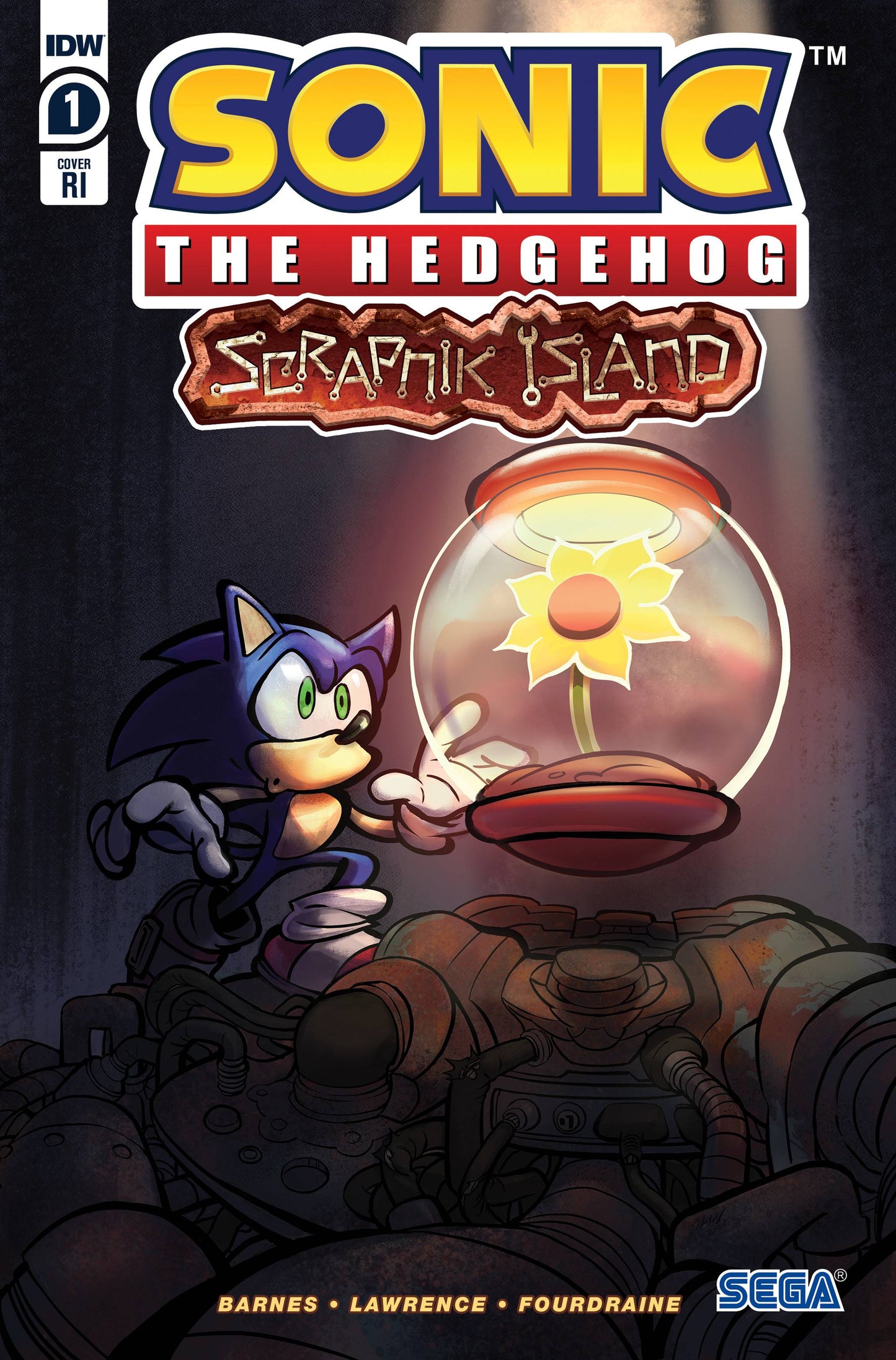 SONIC THE HEDGEHOG SCRAPNIK ISLAND #1  1:10